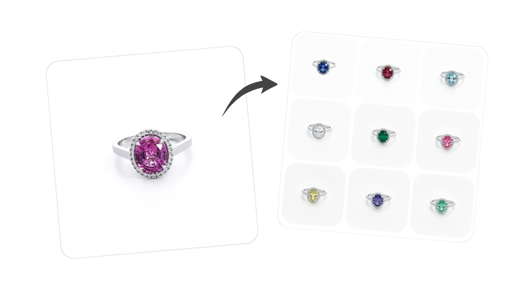 Toutes les variantes de bijoux
