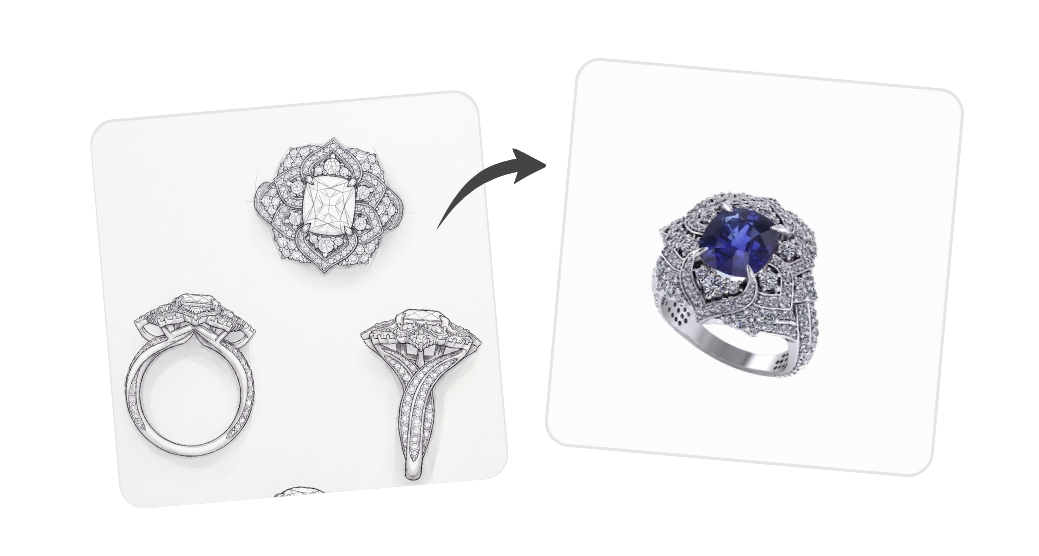 Générateur de bijoux basé sur l'IA