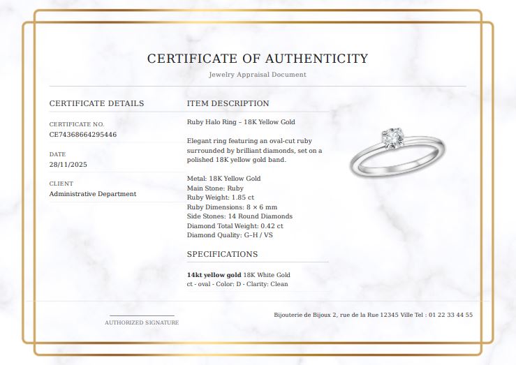 Gold Marble Landscape