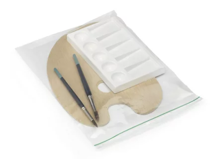 Zip lock plastic bags for repairs